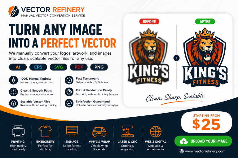 Professional Image to Vector Conversion Services