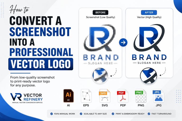 How to Get a Professional Vector Logo from a Screenshot (2026 Guide)