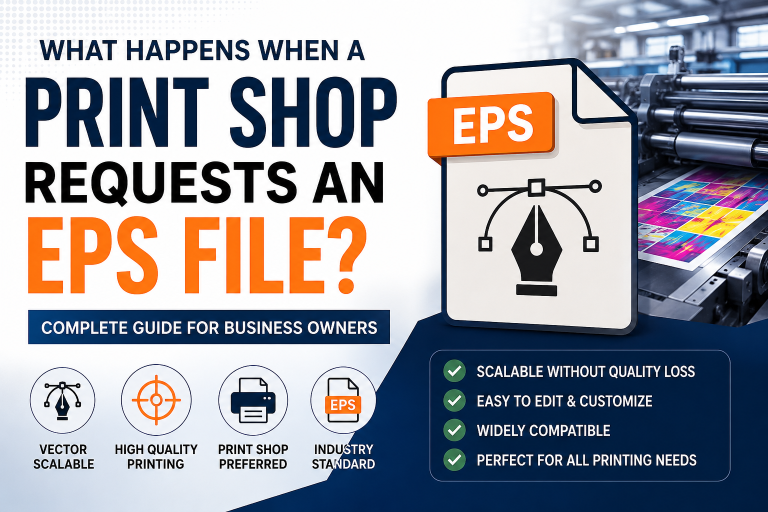 What Happens When a Print Shop Requests an EPS File?